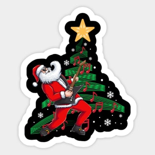 Rockin around the Christmas Tree Sticker